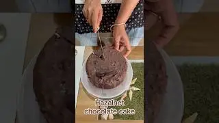 Try out this easy hazelnut chocolate cake at home with simple ingredients