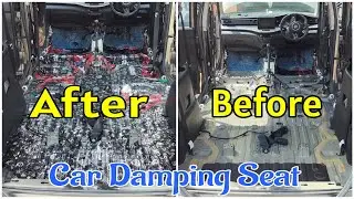 how to Car Damping Sheet Install Maruti xl6 car Damping Sheet Install #cardamping Car Sound Damping