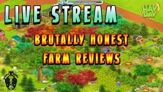 Hay Day LIVE-Let's do some FARM REVIEWS!!