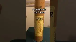 Fresh Crack on a Col Taylor #whiskey #bourbon
