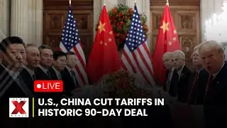 U.S China Trade Deal LIVE | 115% Tariff Reduction Announced in Geneva Talks | NewsX WOrld Live
