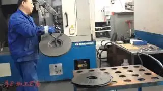Machining process of flywheel - Dalian Xinzhong Group in China