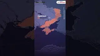 Animated Map Shows Changes in Russia's Control in Ukraine Over 3 Yrs of Conflict