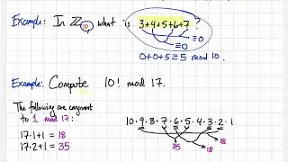 5.1B - Addition and Multiplication Modulo m - MATH 120