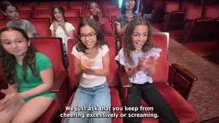 Student Etiquette at Kravis Center for the Performing Arts (Embedded Captions)