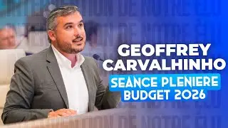 Intervention de Geoffrey CARVALHINHO - CR Spécial BUDGET 2026 Jour 2