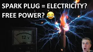 Spark Plug Generates FREE Electricity? ⚡️ DIY Power Hack That Actually Works!