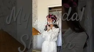 Feeling like a bride 🥹🌹 #wedding #bridetobe #bridalshower