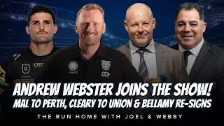 #NRL | Web-ception! Joel and Webby chat to Warriors' coach Andrew Webster plus all the big news!