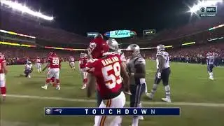 Rex Burkhead Touchdown | Patriots vs Chiefs