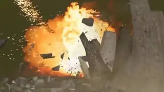 HD Green Screen ✩ Rock Spikes + Explosion