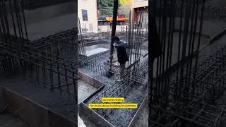 concrete casting for multi-storey building foundations
