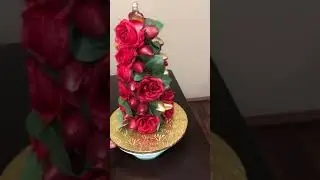 Strawberry Tower w/ Roses!  🍓