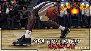 IS IT OVER FOR 2k??? NBA LIVE 18 LEAKED GAMEPLAY!!!