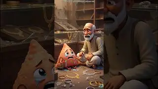 The Samosa Who Betrayed Dadu 😢||#ai #cartoon #story ##shorts