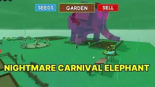 Making a Huge Carnival Elephant | Grow a Garden