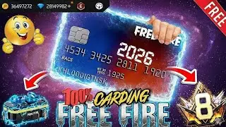 PART 2 :- FREE FIRE CARDING 2026 🚨 TOP-UP 🚫 HOW TO DO FREE FIRE CARDING 🤯 FREE FIRE NEW EVENT