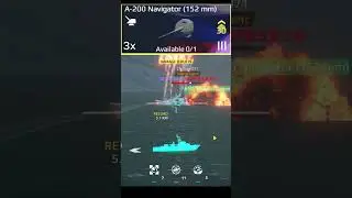 🔥A-200 Navigator Best Free Cannon in online  #modernwarships