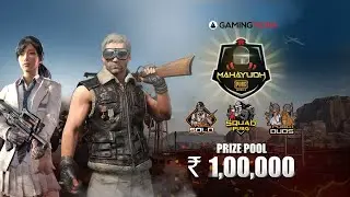 PUBG Mobile Tournament Squad Mahayudh Finale Live  | 1st December | GamingMonk.com