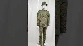 Wholesale High Quality Camouflage Uniform Military Clothing Digital Woodland Camo ACU Uniform