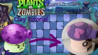 PvZ Clay Tutorial: Episode 6 Making Fume-Shroom