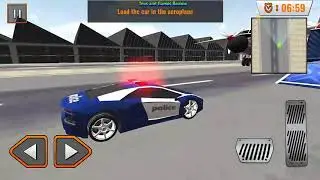 Police Airplane Transport  2017 Gameplay Android NEW Simulator