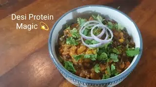 Kala Chana Masala 😋 | Protein-Rich Desi Recipe #desi #mg_nutribites