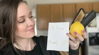 Invisible ink writing using lemon or lime juice