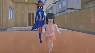 Witch Attacks Again 😱 | Sakura school simulator| Part 2 #horror 