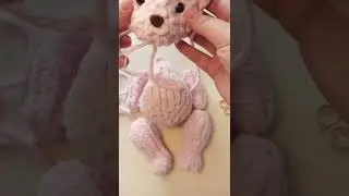 #handmade # teddybear #knitting #плюшевыймишка #плюшевыймедведь #плюшевыймишкаспицами