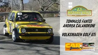 Historic Rally Vallate Aretine || Fantei-Calandroni || Volkswagen Golf GTi
