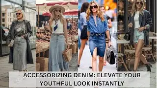 Women Over 60: Accessorizing Denim to Instantly Elevate Your Youthful Look