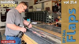 RV-14A | Flaps 21.4 - Initial Assembly #aviation #vansaircraft #airplane #dadjokes #kitplane