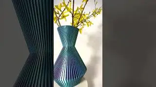 IT'S SPRING! LET'S 3D PRINT A VASE! #3dprinting #diy #spring #flowers #3d