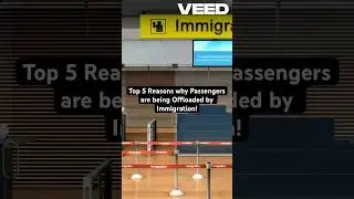 Top 5 Reasons why Passengers are being Offloaded by IO! #immigrationguide #immigrationtips #offload