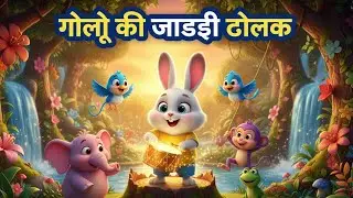 Golu Khargosh 🐰 Magic Drum | 3D Cartoon Hindi Song | Fun Kids Story
