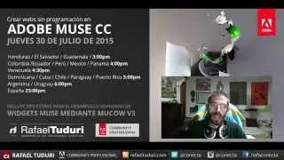Anuncio clase online gratuita en Adobe Muse CC 2015 // Desarrollo de web sin código