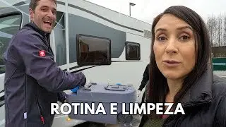 ROTINA DO TRABALHO SUJO COM O MOTORHOME | Travel and Share