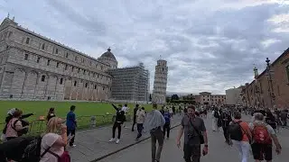 Pisa Leaning Tower, Miracle Square, Fallen Angel, Fabro Etruria food tasting