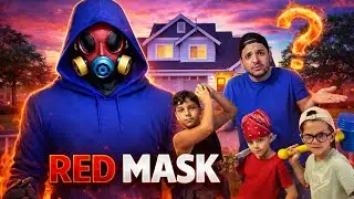 RED MASK!!! UM MISTERIOSO HOMEM DE M&Aacute;SCARA VERMELHA ENTROU NA NOSSA CASA.