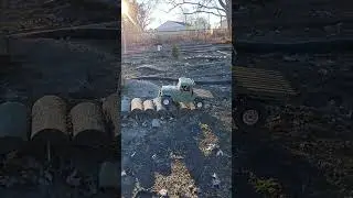 Wpl Farm Truck bridge crawl 😎