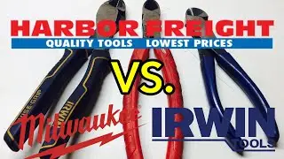 Irwin Vise Grip vs Harbor Freight Quinn vs Milwaukee Diagonal Cutters Review | Real World Testing