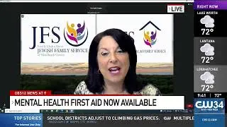 CBS12: Alpert JFS' Mental Health First Aid Program