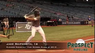 Jake Skipworth Prospect Video, 1b, Eleanor Roosevelt High School Class of 2019