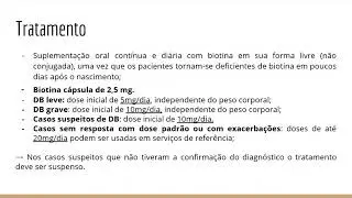DEFICIENCIA DE BIOTINIDASE CERTO