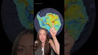 Hidden mountain range buried under Antarctica #earth #science #nasa #shorts