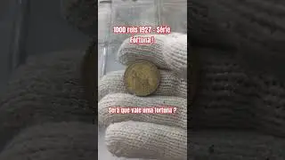 1000 reis 1927 ! Vale uma Fortuna ? #numismatica #moedas
