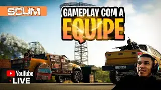 #SCUM - PARTIU DIA-A-DIA NO SCUM!!! RAID,PVP, FARM BUKER E KILLBOX!!!