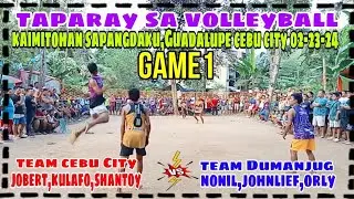 Game1:Taparay sa Kaimitohan.Team Jobert,Kulafo,Shantoy Vs. Team Nonil,Johnlief,Orly.02-23-24