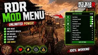 Red Dead Redemption 1 Mobile 📱 ⚡ Mod Menu 2026 🔥 | Best Android Trainer (No Root)